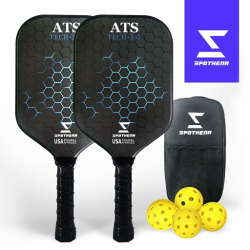 스포테나 피클볼 패들 라켓 세트 입문용 중급용 공 가방 포함